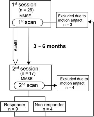 Long-Term Effect of Acetylcholinesterase Inhibitors on the Dorsal Attention Network of Alzheimer’s Disease Patients: A Pilot Study Using Resting-State Functional Magnetic Resonance Imaging